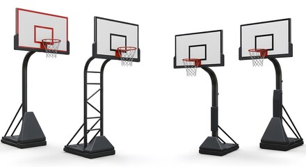 High-Quality Portable Basketball Systems Durable, Adjustable Hoops for Enhanced Gameplay