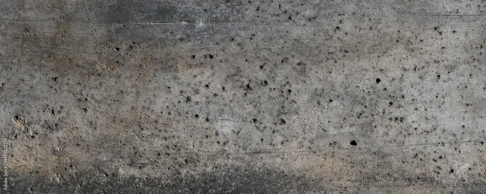Aufkleber the textured gray concrete surface with unique rustic features