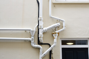 Guernsey, gouttières