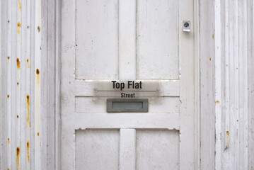 Guernsey, boîte aux lettres Top Flat Street