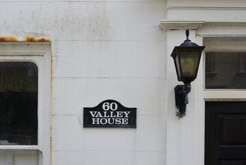 Guernsey, plaque de rue