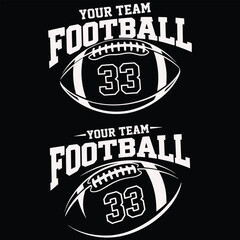 Football , Custom, Half Football