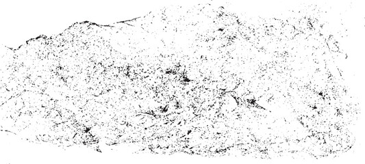 Rough black and white texture vector. Distressed overlay texture. Grunge background. Abstract textured effect. Vector Illustration. Black isolated on white background. EPS10