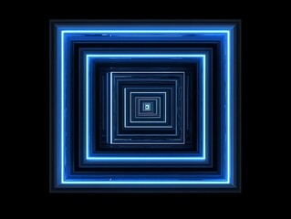Abstract Neon Tunnel