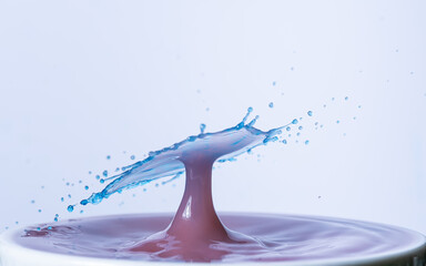 Water drop collision