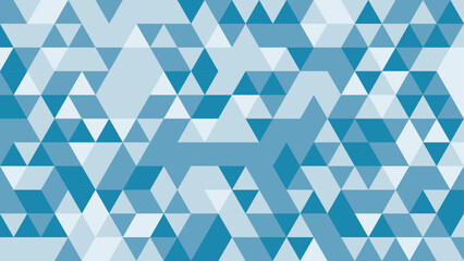 Obraz premium triangulos pasteis azul
