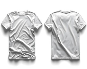 Blank white t-shirt mockup (1)
