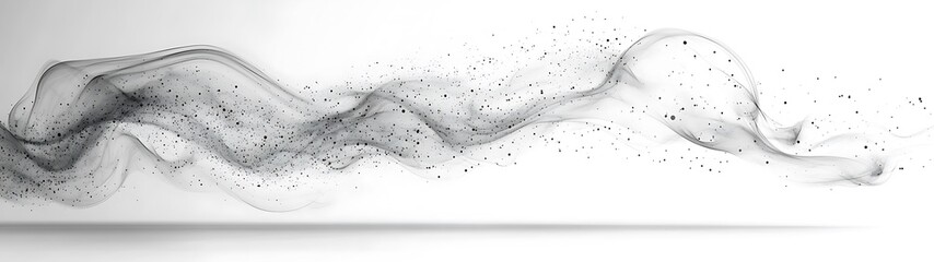 Abstract smoke-like design