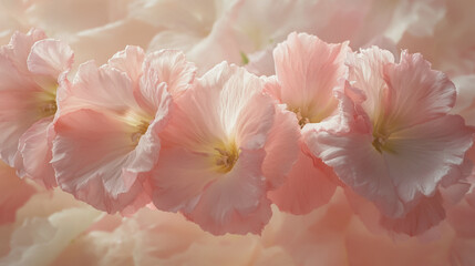 Elegant wedding invitation card background vector. Minimal hand painted Lisianthus botanical flowers texture template background. Design for wedding, vip cover, poster, rsvp moderncard.Valentine's Day