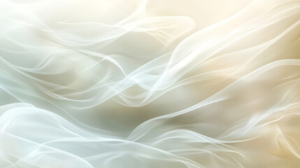 Fototapeta premium Soft, flowing, ethereal fabric textures in pastel hues