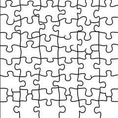 Blank jigsaw puzzle pieces (1)