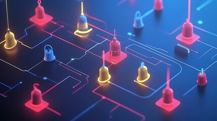 Animated gantt chart where timeline bars are crawling emoji caterpillars