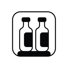 Minibar Vector icon