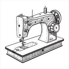 sewing machine Vector
