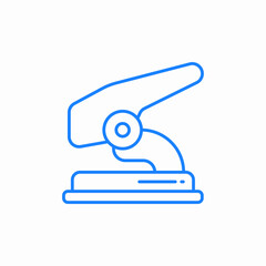 paper puncher icon sign vector