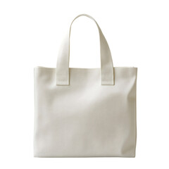 Minimal Canvas Bag with Clean Modern Lines and a Sm Isolated on Transparent Background