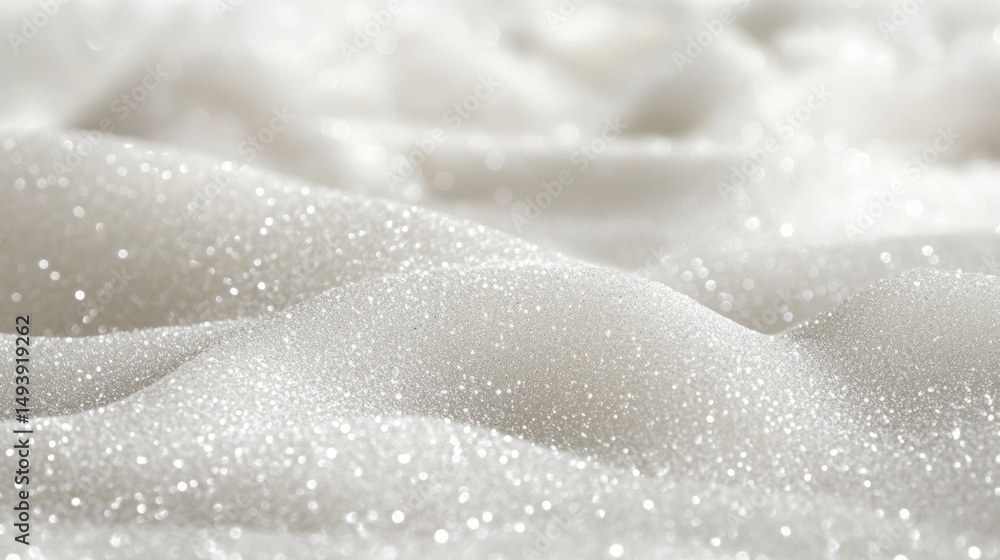 Poster elegant shimmering white abstract background with sparkling bokeh