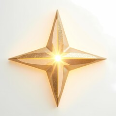 Gold Star Wall Decor
