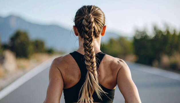 Frau beim Joggen