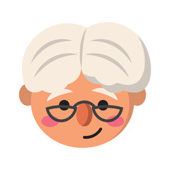 Cute christmas miss claus avatar Vector