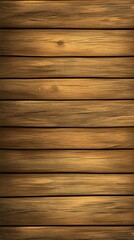 Fototapeta premium Horizontal brown wood planks, textured surface.