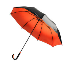 Sport Inspired Travel Beach Umbrella with a Rugged Isolated on Transparent Background