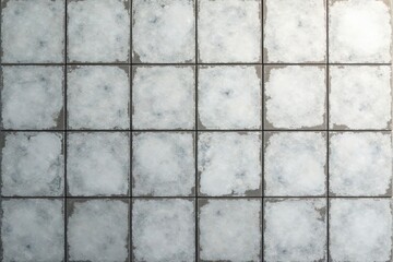 Naklejka premium Subtle grey and white windowpane check, seamless tile, check, background, monochrome
