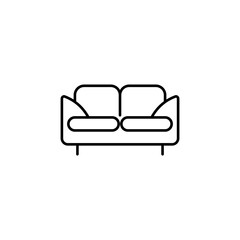 Home sofa furniture logo design