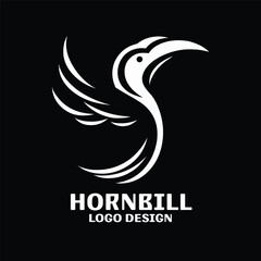 Hornbill Vector Logo Design © T-Vectors