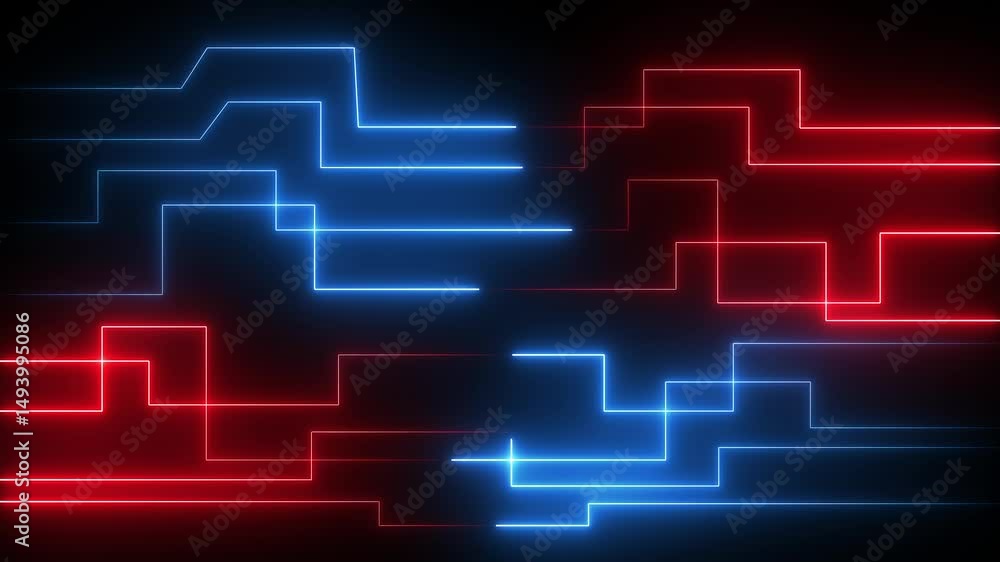 Poster abstract circuit board icon glowing neon lines. simple logotype icon concept. close-up of computer p