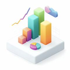 Isometric Chart Data Visualization