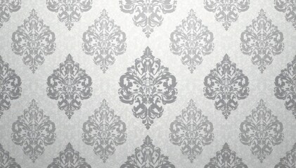 Subtle grey damask pattern with a delicate, repeating design , room, delicate, subtle
