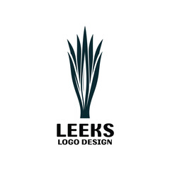 Leeks Vector Logo Design