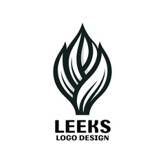 Leeks Vector Logo Design