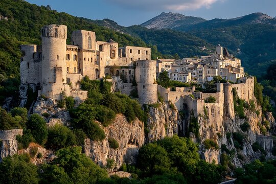 Majestic Ch?teau de Castellane: A French Fortress
