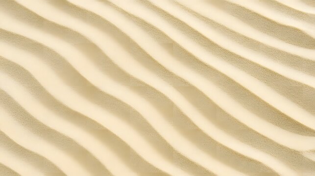Beach Sand Texture Background,  Wavy Lines of Golden Sand