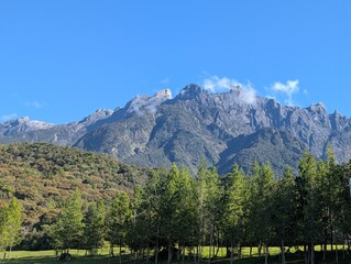 Mount Kinabalu at 8am Malaysia time.