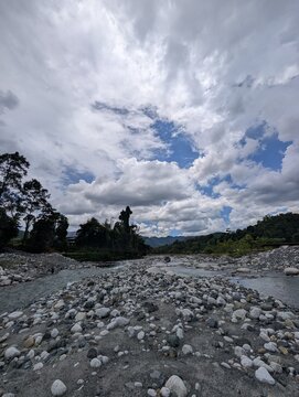 River of Polumpung Malangkap, Lahad Datu Sabah