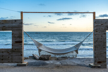 hammock on the beach