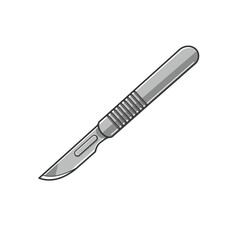 A doctor's scalpel