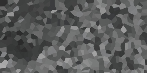Abstract geometric mosaic pattern composed of various gray tones perfect for modern digital art backgrounds and design elements