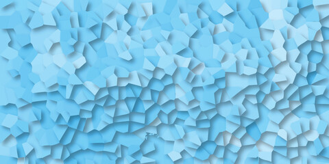 Abstract mosaic background in various shades of blue creating a modern and textured pattern suitable for diverse design applications