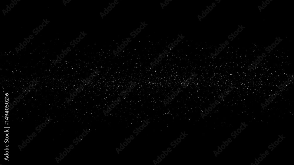 Poster soft textured black background with scattered dust particles