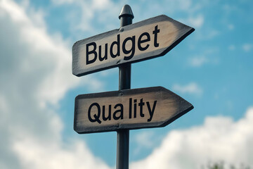 Budget vs Quality Illustration
