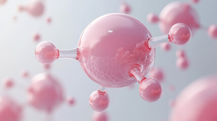 Abstract representation of molecules