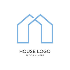 House Logo Design Graphic Vector 