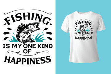 Fishing t shirt design