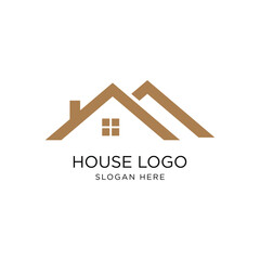 House Logo Design Graphic Vector 