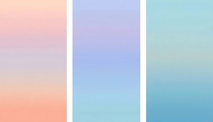 Obraz premium A serene, abstract composition features horizontal bands of color in muted, earthy tones.