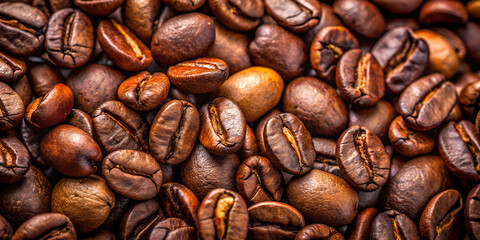 Fototapeta premium coffee beans background